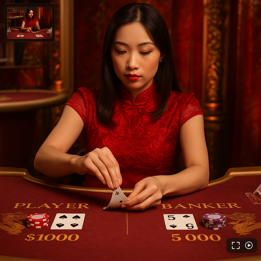 DivaSpin - Live Baccarat by Evolution Gaming - Real Dealers