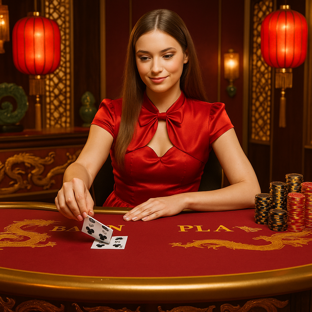 DivaSpin - Baccarat - Jeu élégant de cartes