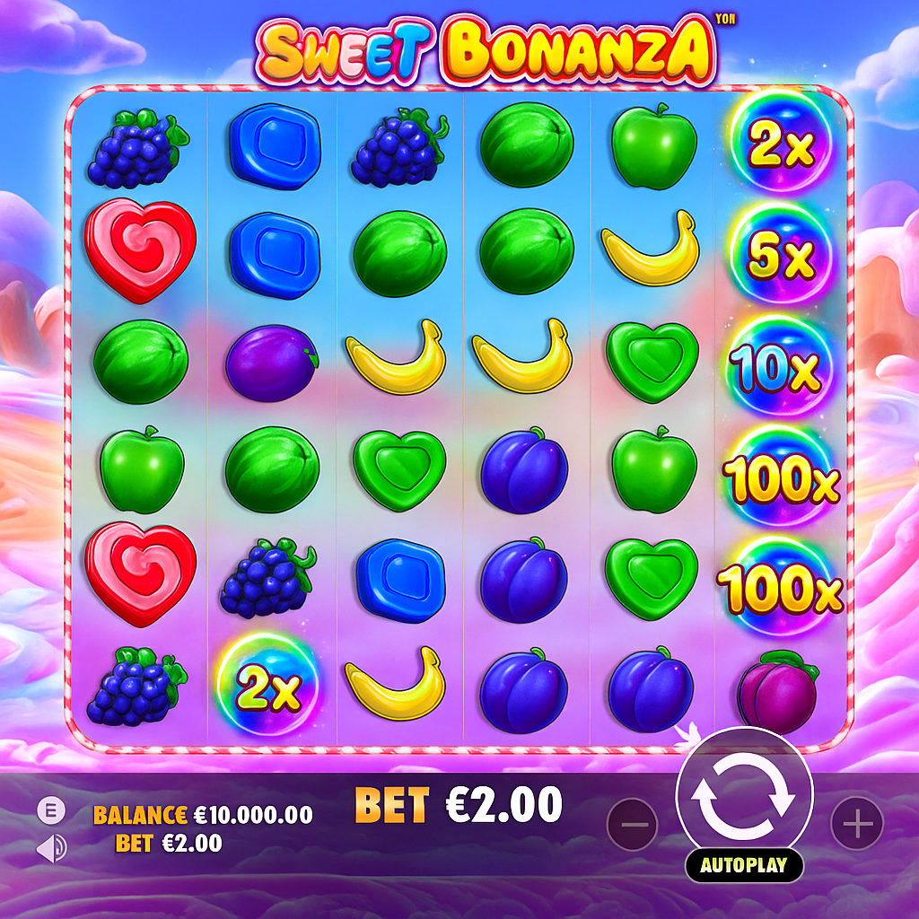 DivaSpin - Sweet Bonanza Slot Game by Pragmatic Play